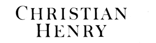 CHRISTIAN HENRY trademark