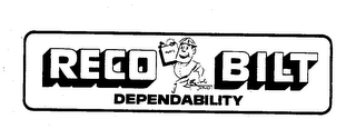 RECO BILT PARTS SERVICE DEPENDABILITY