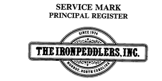 THE IRONPEDDLERS, INC. MONROE, NORTH CAROLINA SINCE 1974