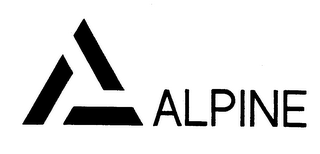 A ALPINE trademark