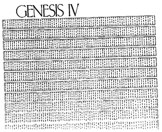 GENESIS IV