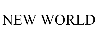 NEW WORLD trademark