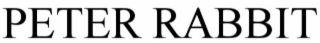 PETER RABBIT'S trademark