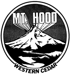 MT. HOOD WESTERN CEDAR