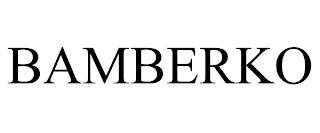 BAMBERKO trademark