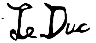 LE DUC trademark