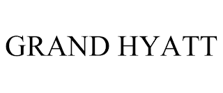 GRAND HYATT trademark