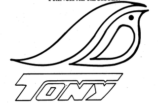 TONY trademark