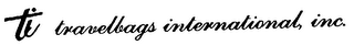 TI TRAVELBAGS INTERNATIONAL, INC.