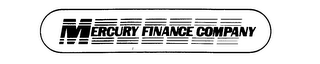 MERCURY FINANCE COMPANY trademark