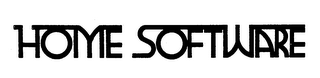 HOME SOFTWARE trademark