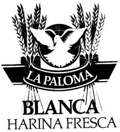 LA PALOMA BLANCA HARINA FRESCA