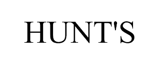 HUNT'S trademark