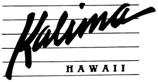 KALIMA HAWAII