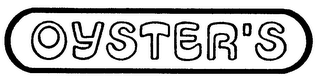 OYSTER'S trademark