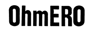 OHMERO trademark