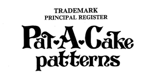 PAT A CAKE PATTERNS trademark