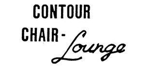 CONTOUR CHAIR-LOUNGE