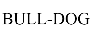 BULL-DOG trademark
