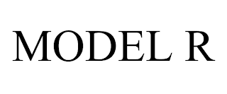 MODEL R trademark