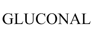GLUCONAL trademark