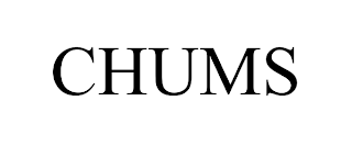 CHUMS trademark