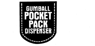 GUMBALL POCKET PACK DISPENSER