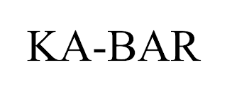 KA-BAR trademark