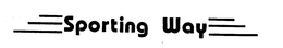 SPORTING WAY trademark