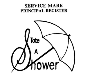TOTE A SHOWER trademark