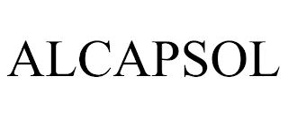 ALCAPSOL trademark