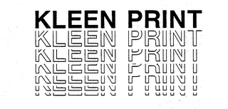 KLEEN PRINT