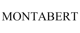MONTABERT trademark