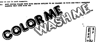 COLOR ME WASH ME