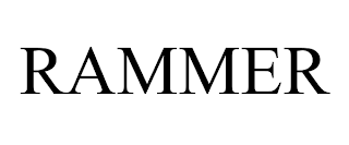 RAMMER trademark