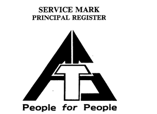 ATS PEOPLE FOR PEOPLE trademark