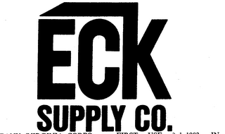 ECK SUPPLY CO.