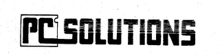 PC SOLUTIONS trademark