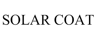 SOLAR COAT trademark