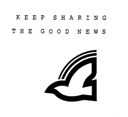 KEEP SHARING THE GOOD NEWS trademark