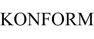 KONFORM trademark