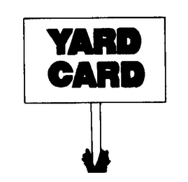 YARD CARD