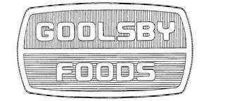 GOOLSBY FOODS trademark