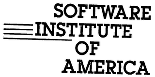 SOFTWARE INSTITUTE OF AMERICA