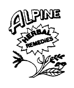 ALPINE HERBAL REMEDIES trademark