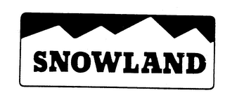 SNOWLAND trademark