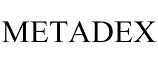 METADEX trademark
