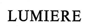 LUMIERE trademark