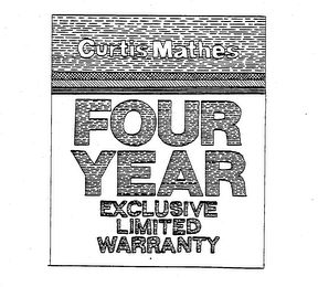 CURTIS MATHES FOUR YEAR EXCLUSIVE LIMITED WARRANTY