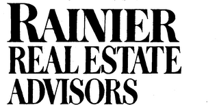 RAINIER REAL ESTATE ADVISORS